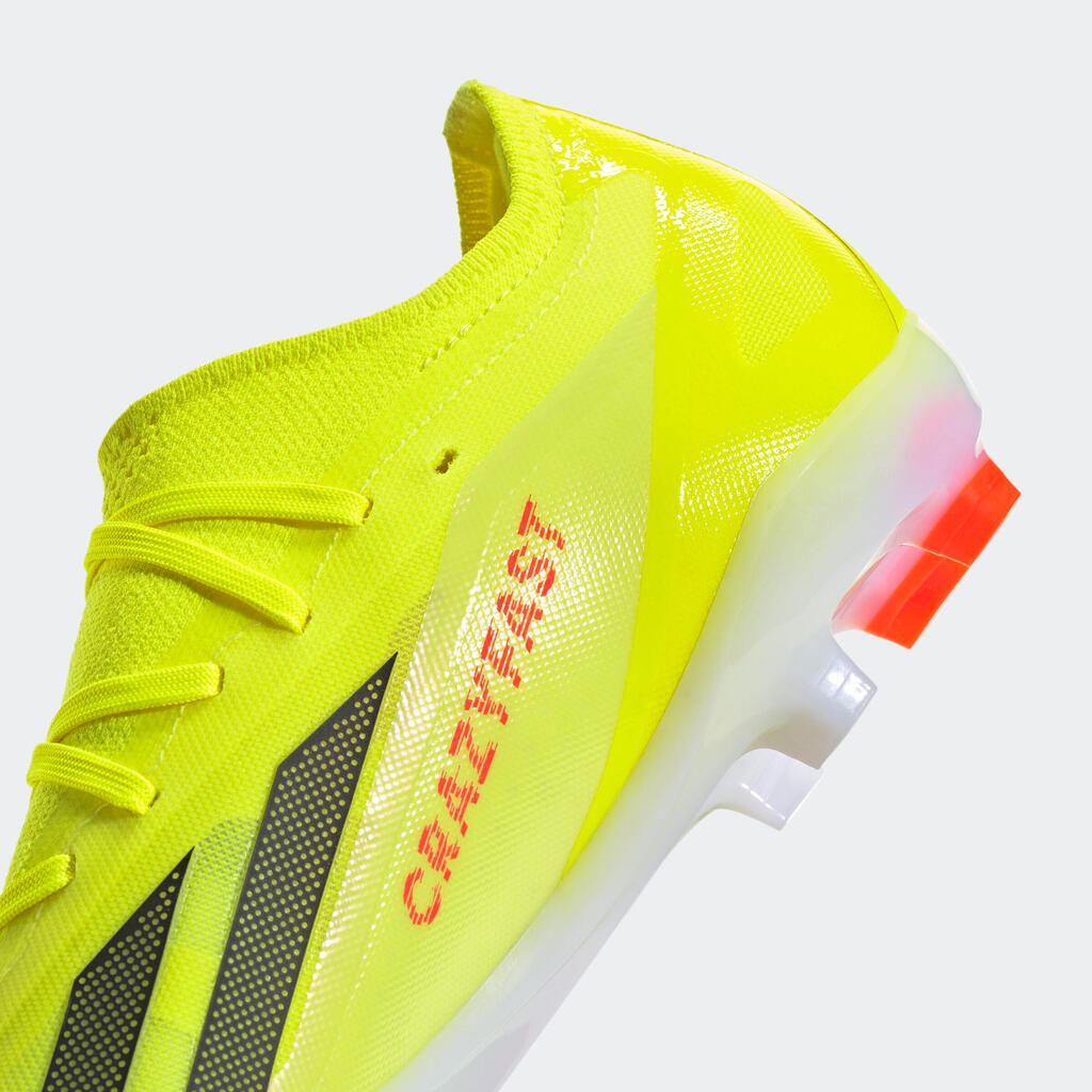 Damen/Herren Fussball Nockenschuhe FG - ADIDAS X Crazyfast Pro Solar Yellow 2