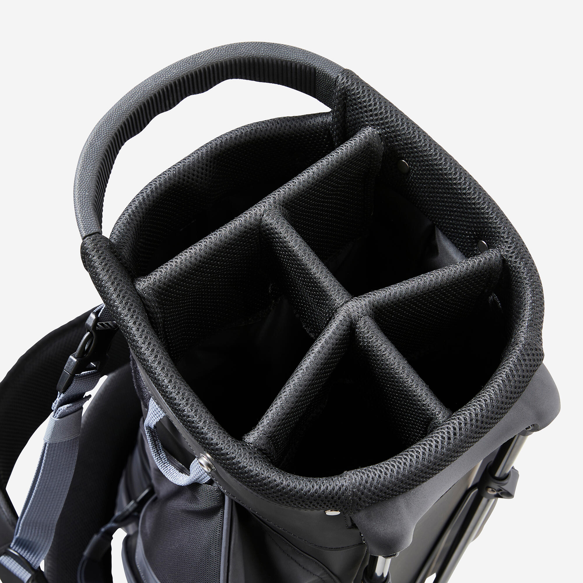 INESIS Golfový bag trojnožka waterproof INESIS Light sivý bez · záber 4