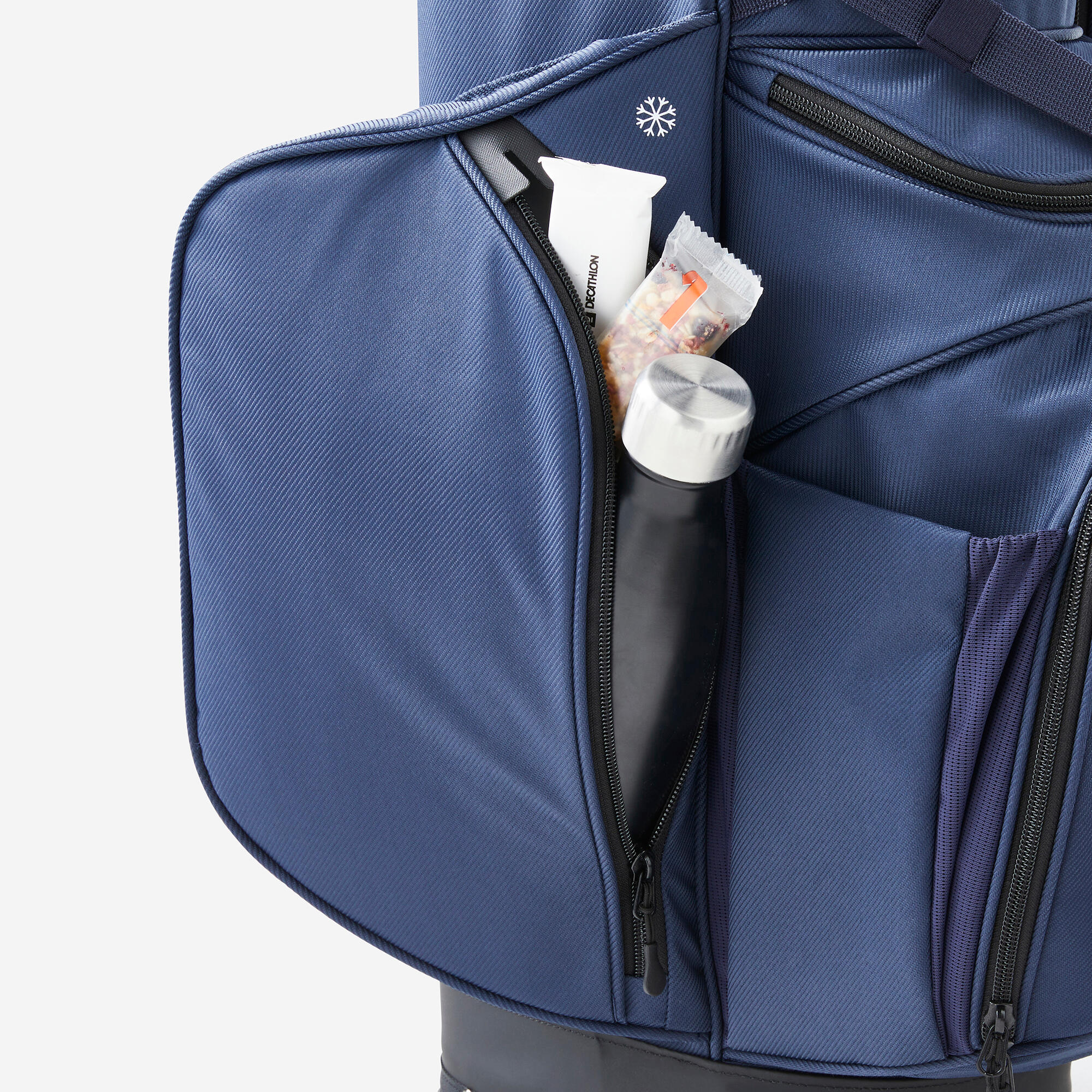INESIS Golfový bag trojnožka INESIS Light tmavomodrý bez · záber 7