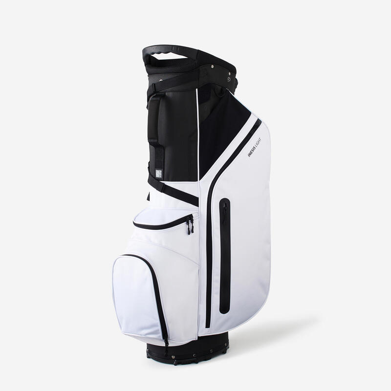 Sac golf trépied - INESIS Light blanc