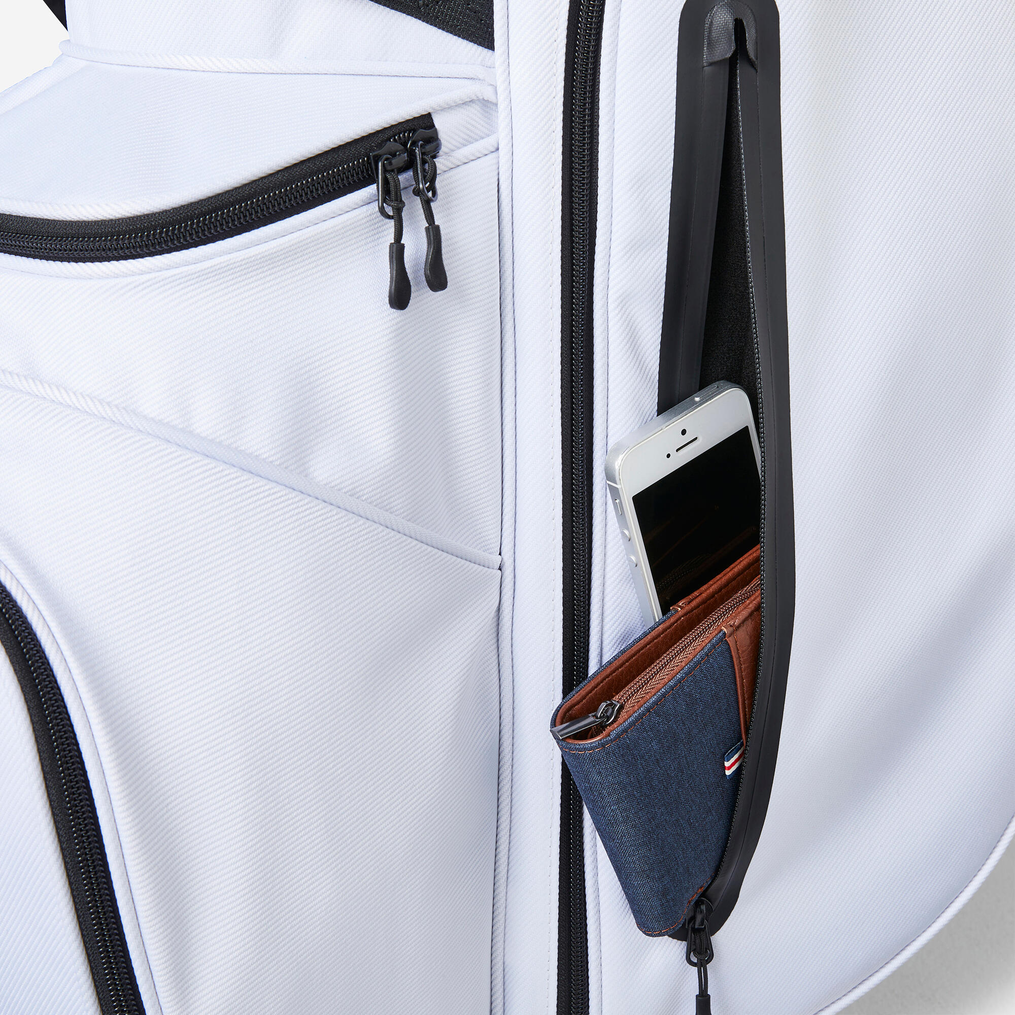 Golf Stand Bag - Inesis White - INESIS