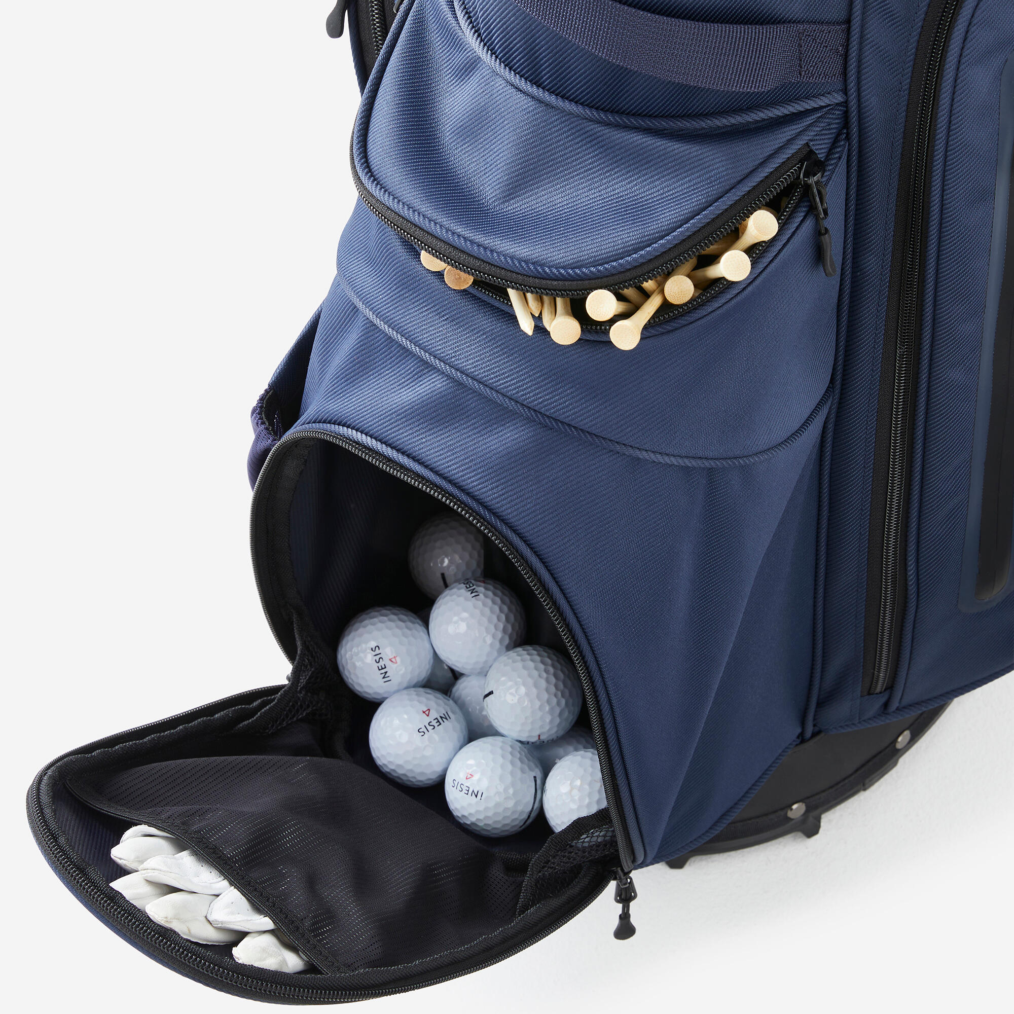 Golf stand bag - INESIS Light navy 2/11