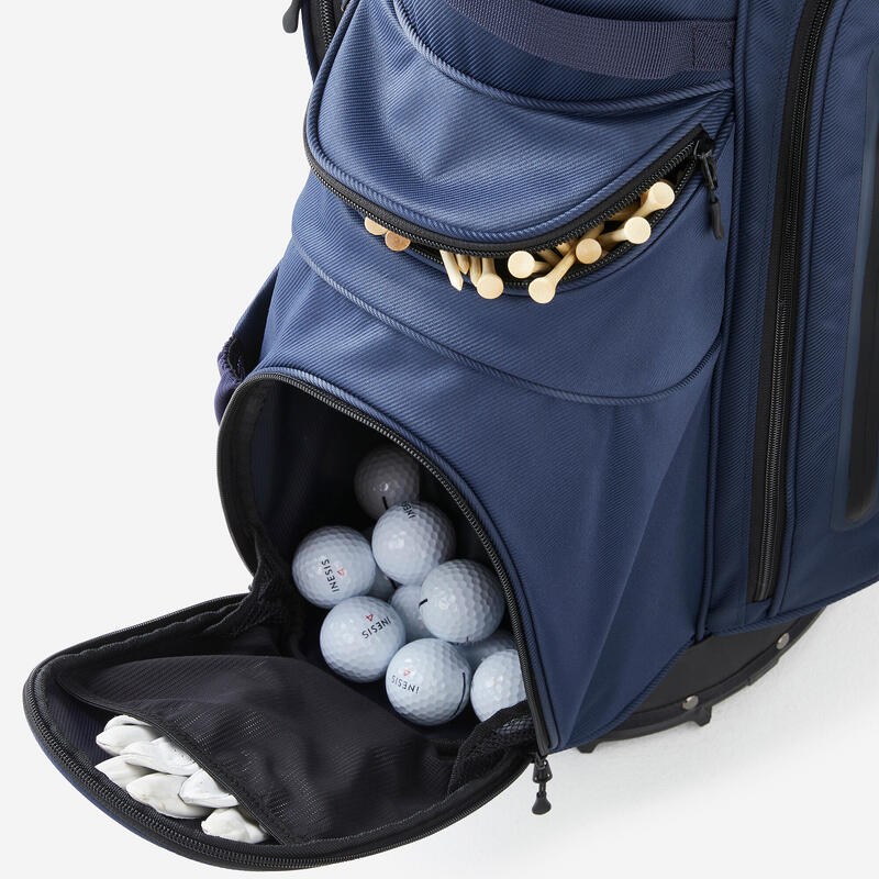Golf Standbag - INESIS Light marineblau