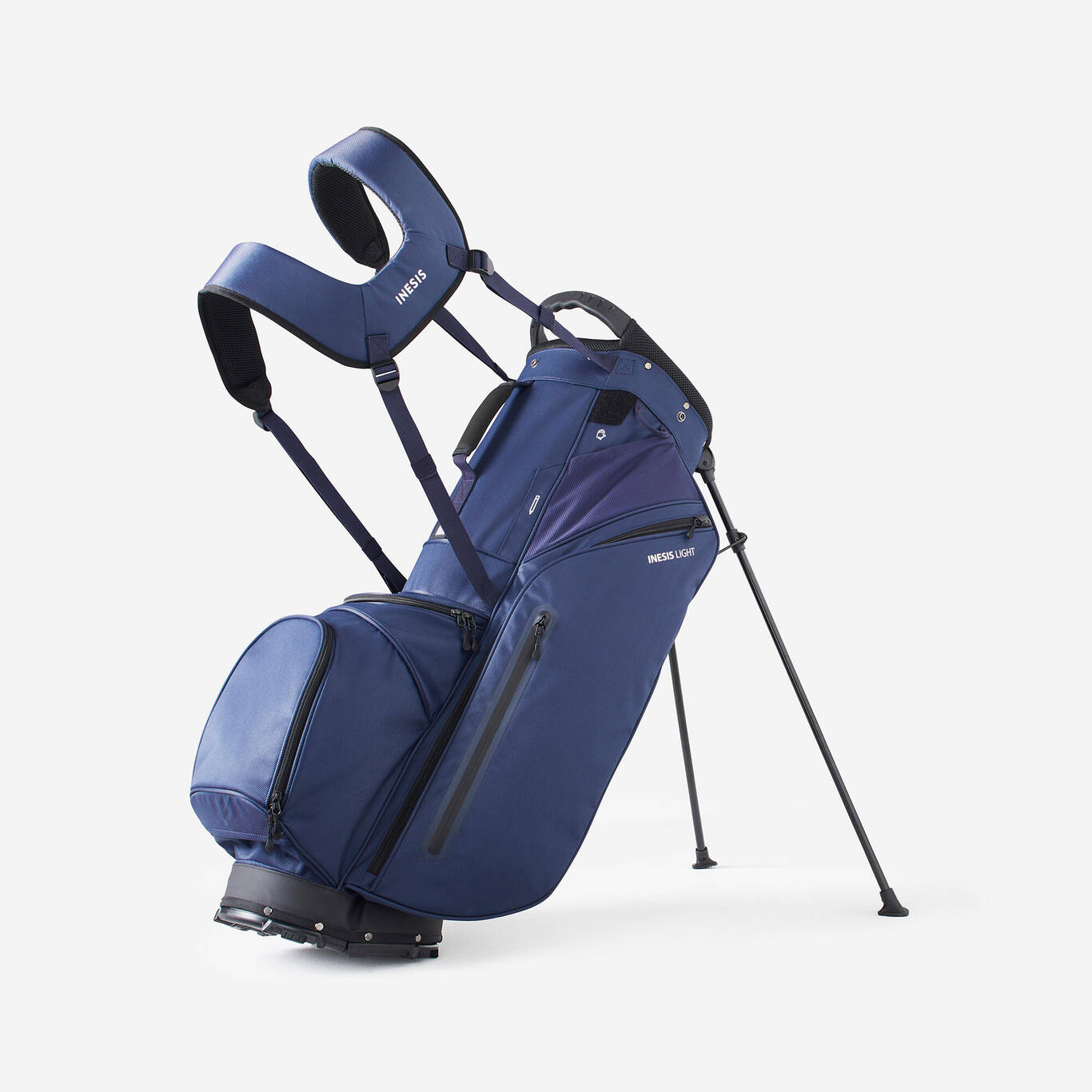 Golf stand bag - INESIS Light navy Golf stand bag - INESIS Light navy