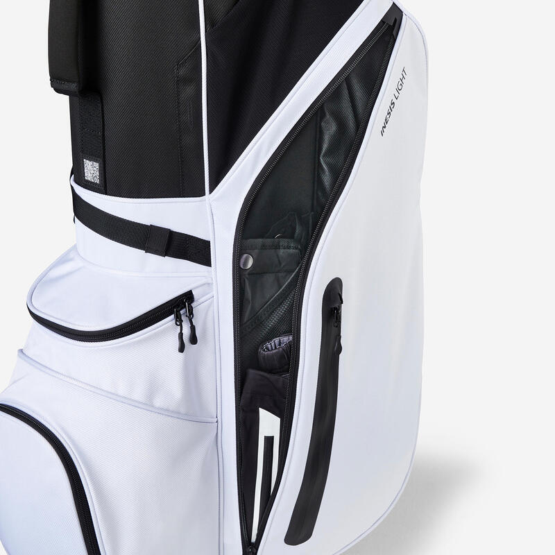 Sac golf trépied - INESIS Light blanc