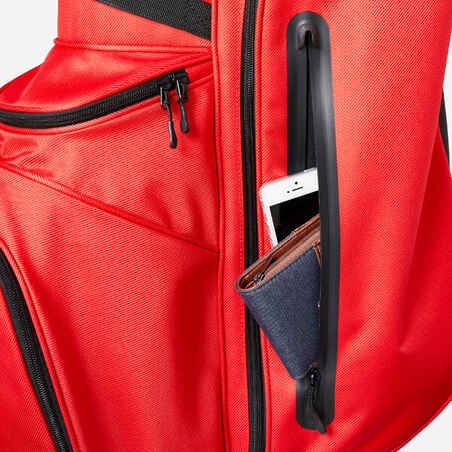 Golf stand bag - INESIS Light red