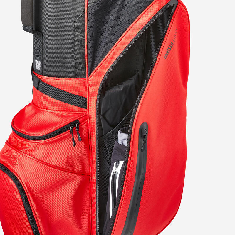 Bolsa trípode golf - INESIS Light rojo