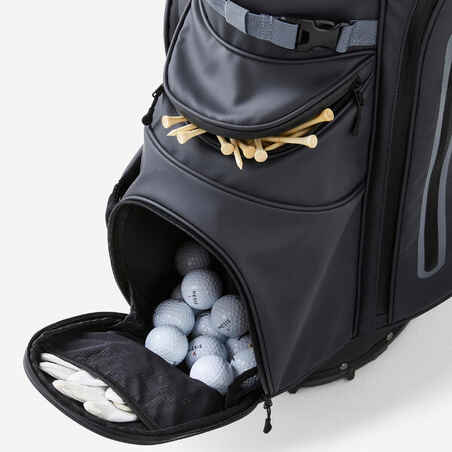 Waterproof golf stand bag - INESIS Light grey