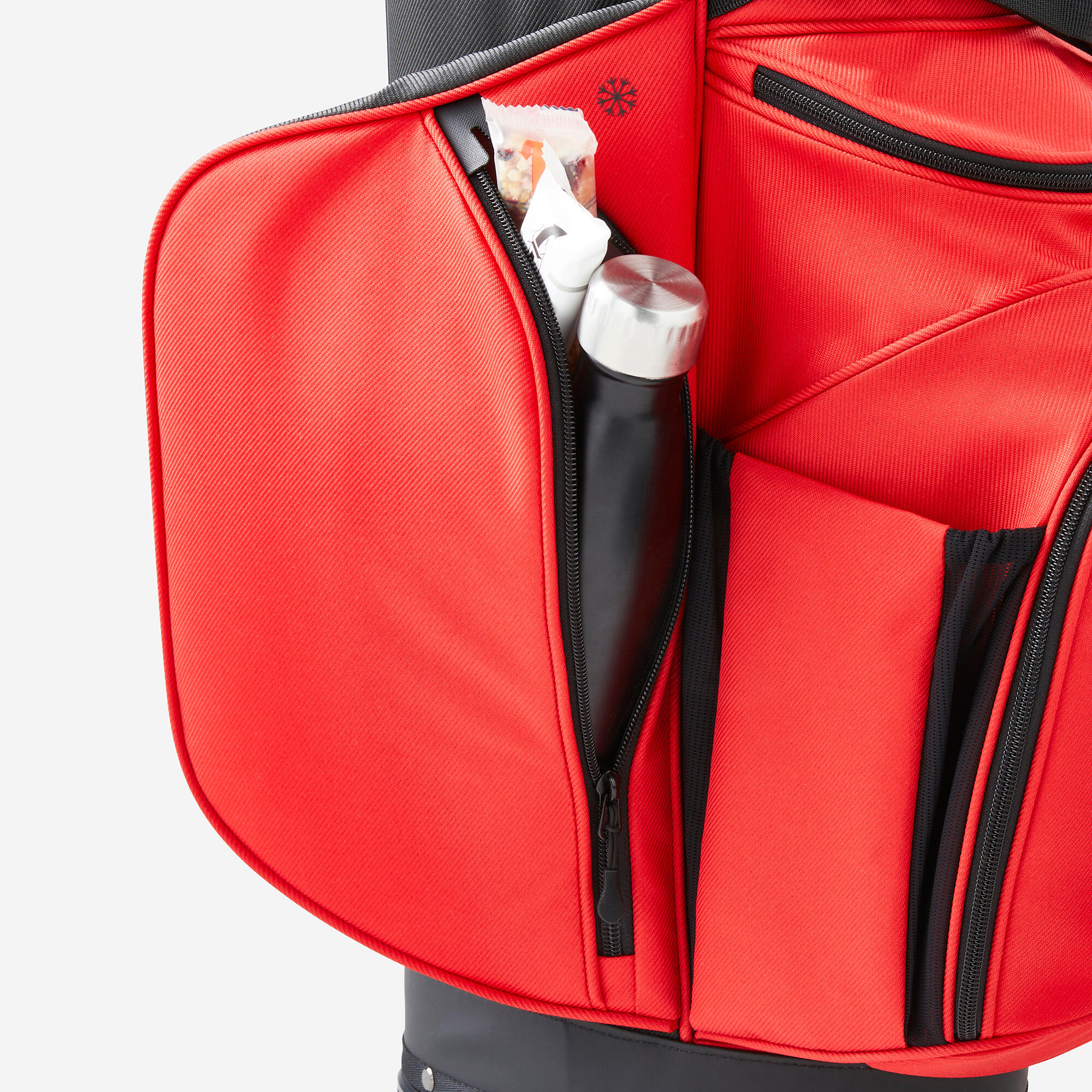 Golf Stand Bag - Light Red - INESIS