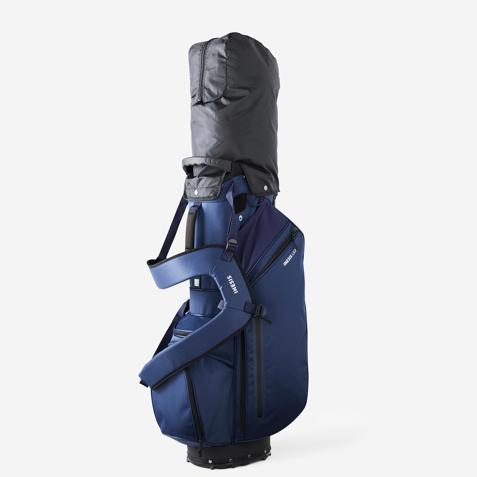 Golf stand bag - INESIS Light navy 10/11