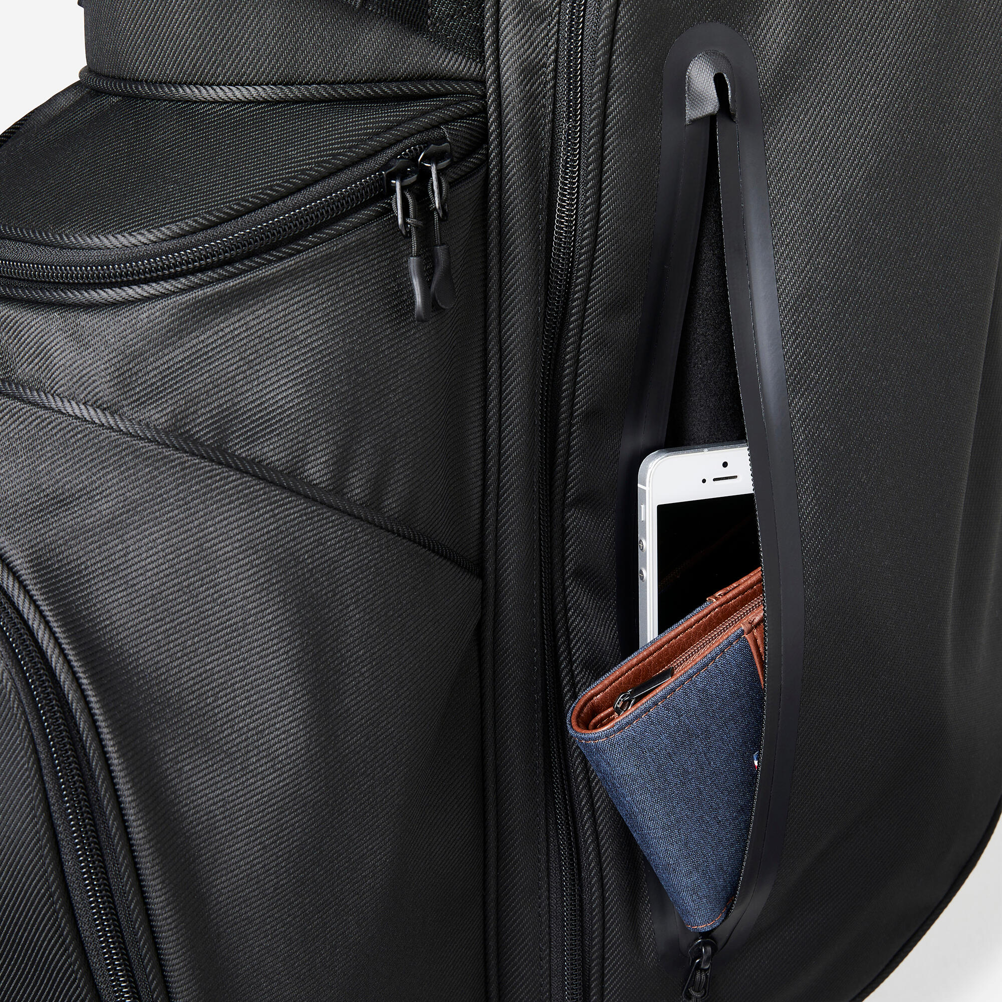 Light Golf Stand Bag - Inesis Black - INESIS