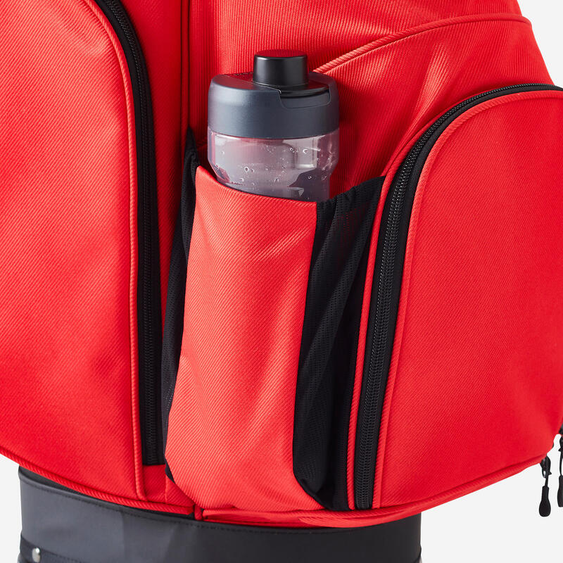 Sac golf trépied - INESIS Light rouge