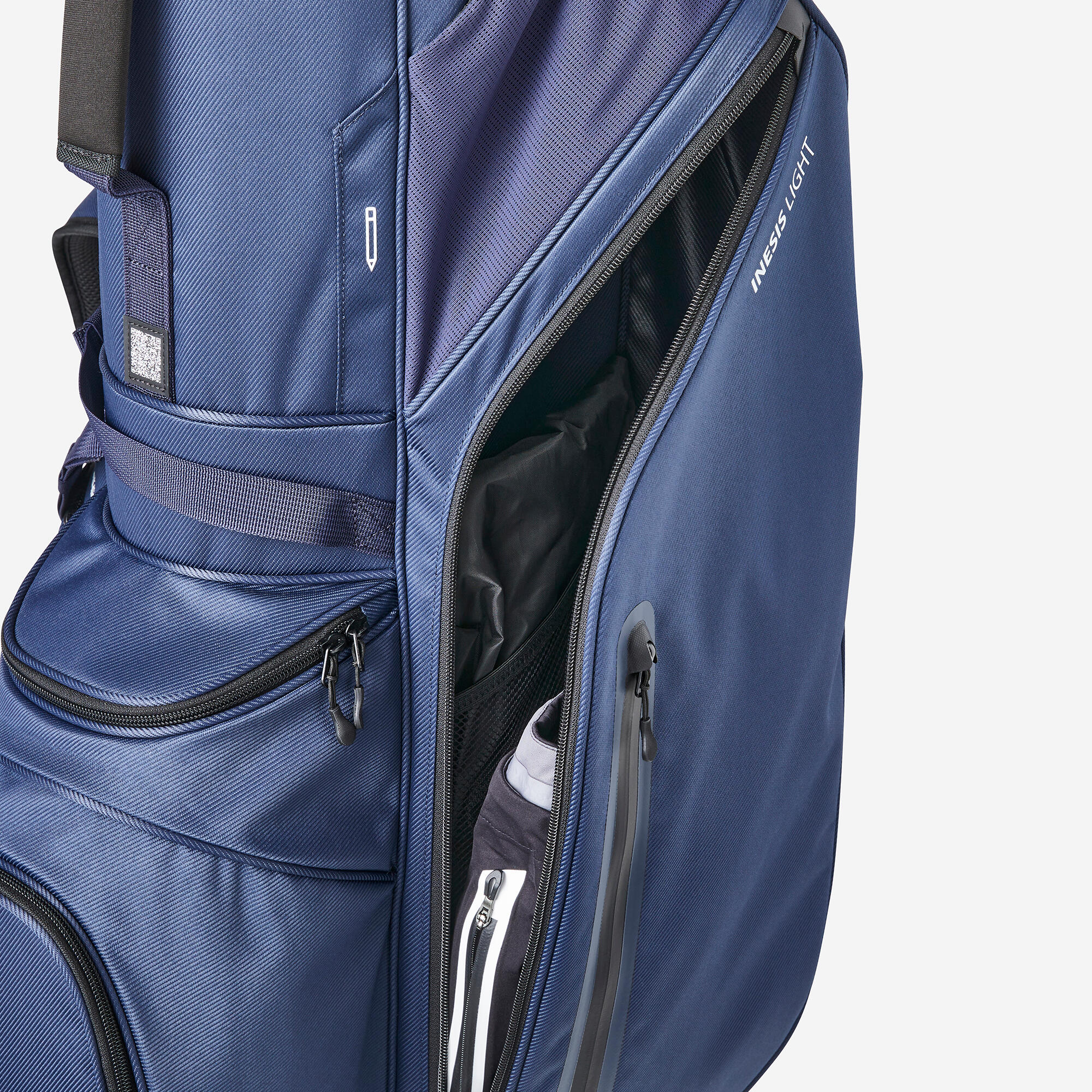 INESIS Golfový bag trojnožka INESIS Light tmavomodrý bez · záber 5