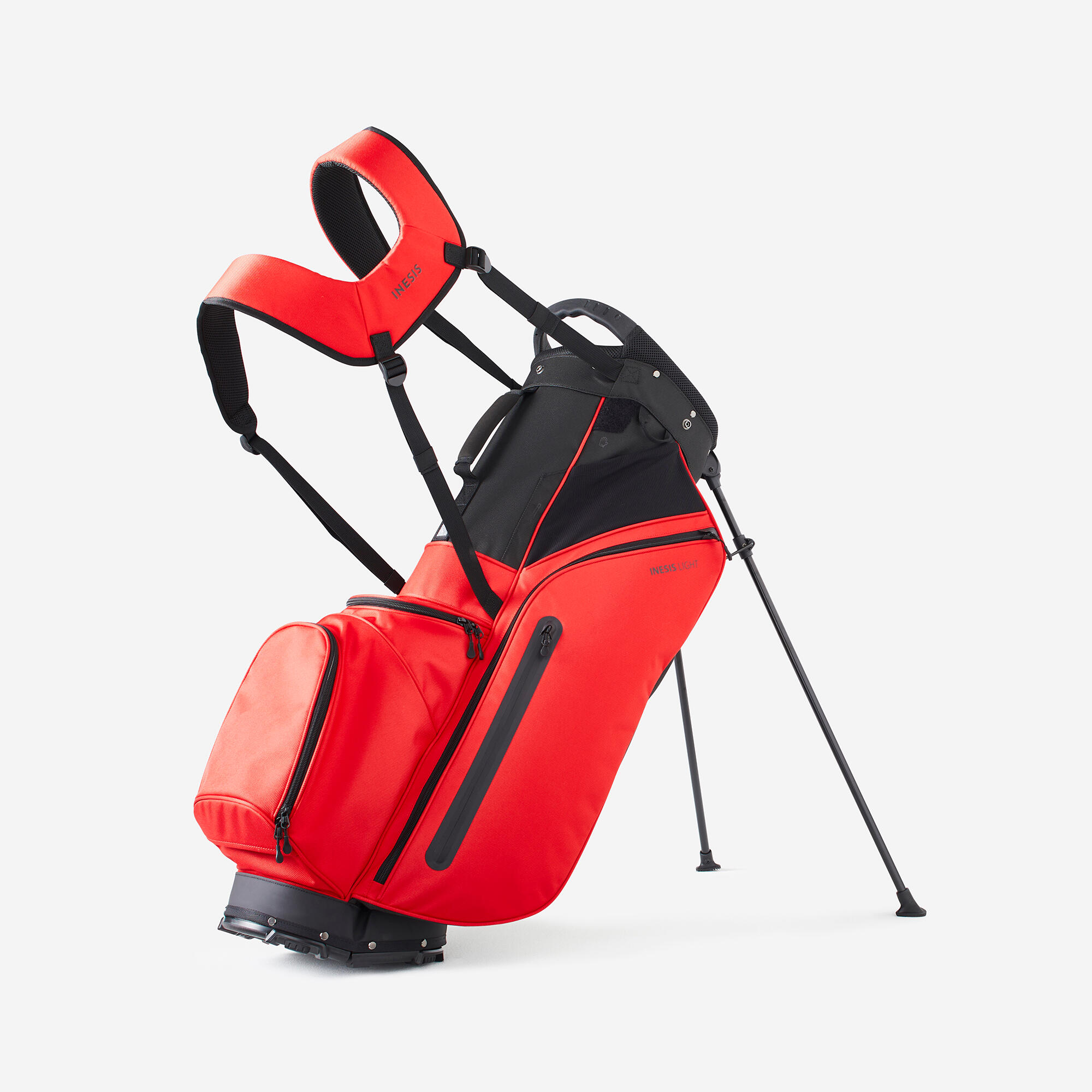 INESIS Borsa per treppiede da golf - Rosso chiaro