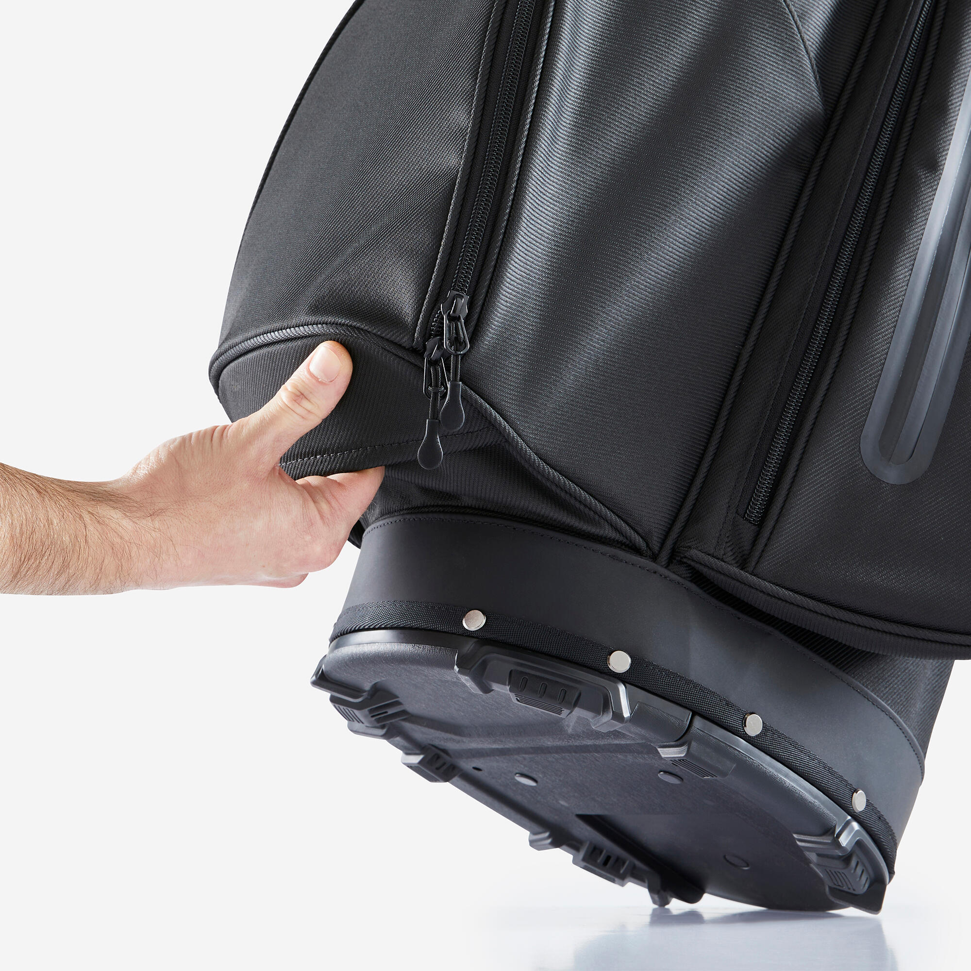 Light Golf Stand Bag - Inesis Black - INESIS
