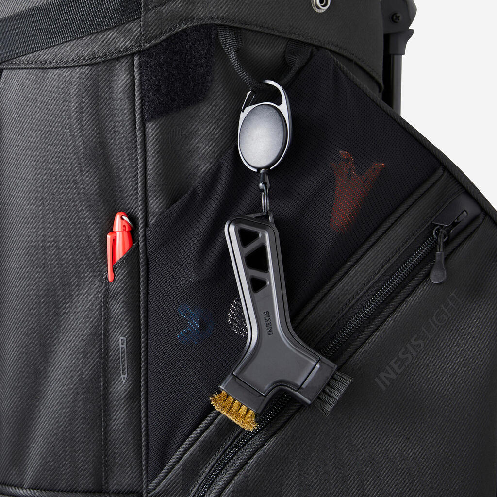 Torba za golf Inesis Light samostojeća - crna