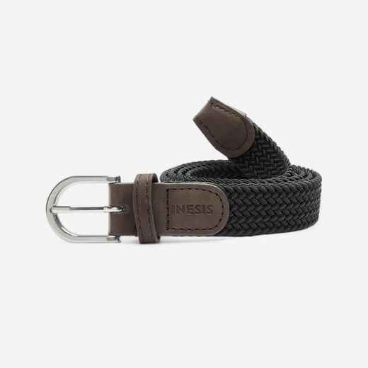 
      Golf Slim Elasticated Braided Stretch Belt - Black
  