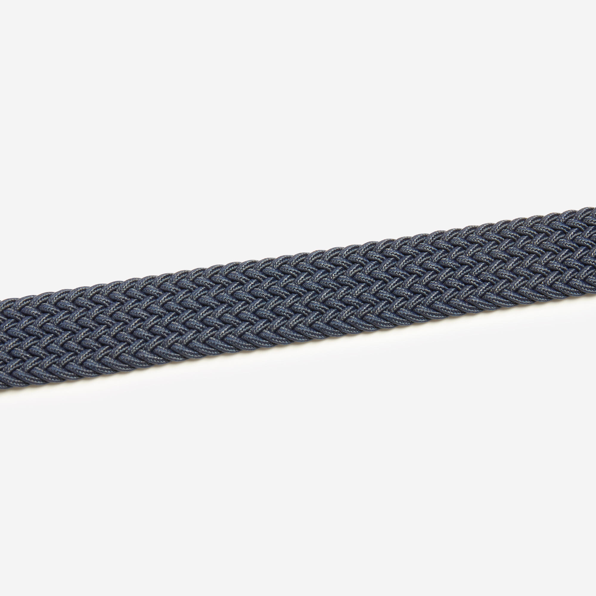 Golf Elasticated & Stretchy Braided Slim Belt - Navy Blue 2/3