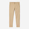 Men's Golf Chino Trousers Cotton, MW500 Beige