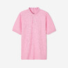 Men's short-sleeved golf polo shirt - WW500 light pink