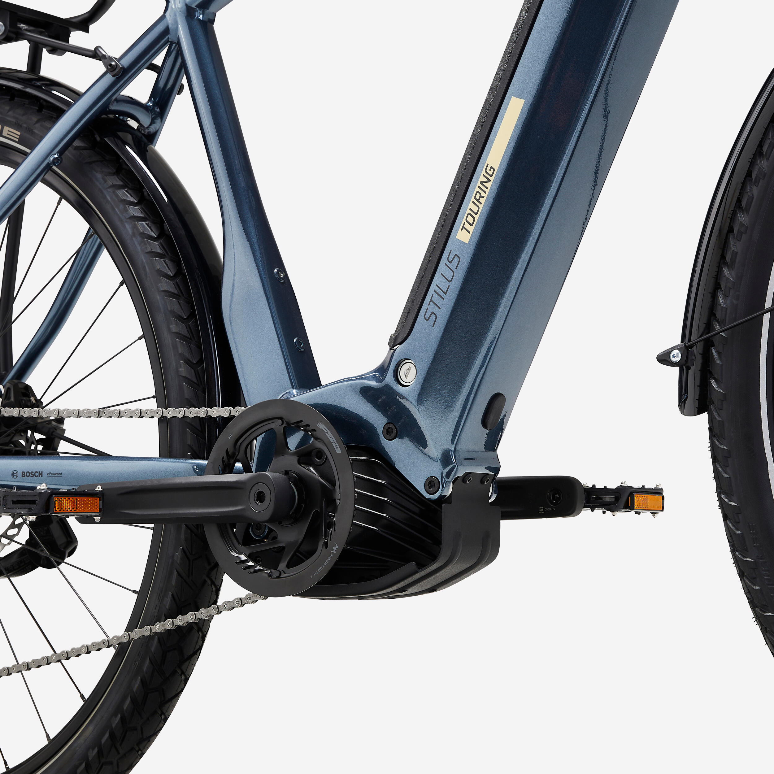 Elektrische hybridefiets met Bosch-middenmotor E-Touring hoog frame 4/9