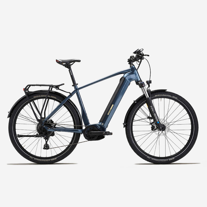 Bicicleta Elétrica de Trekking Quadro Alto com Motor Central Bosch