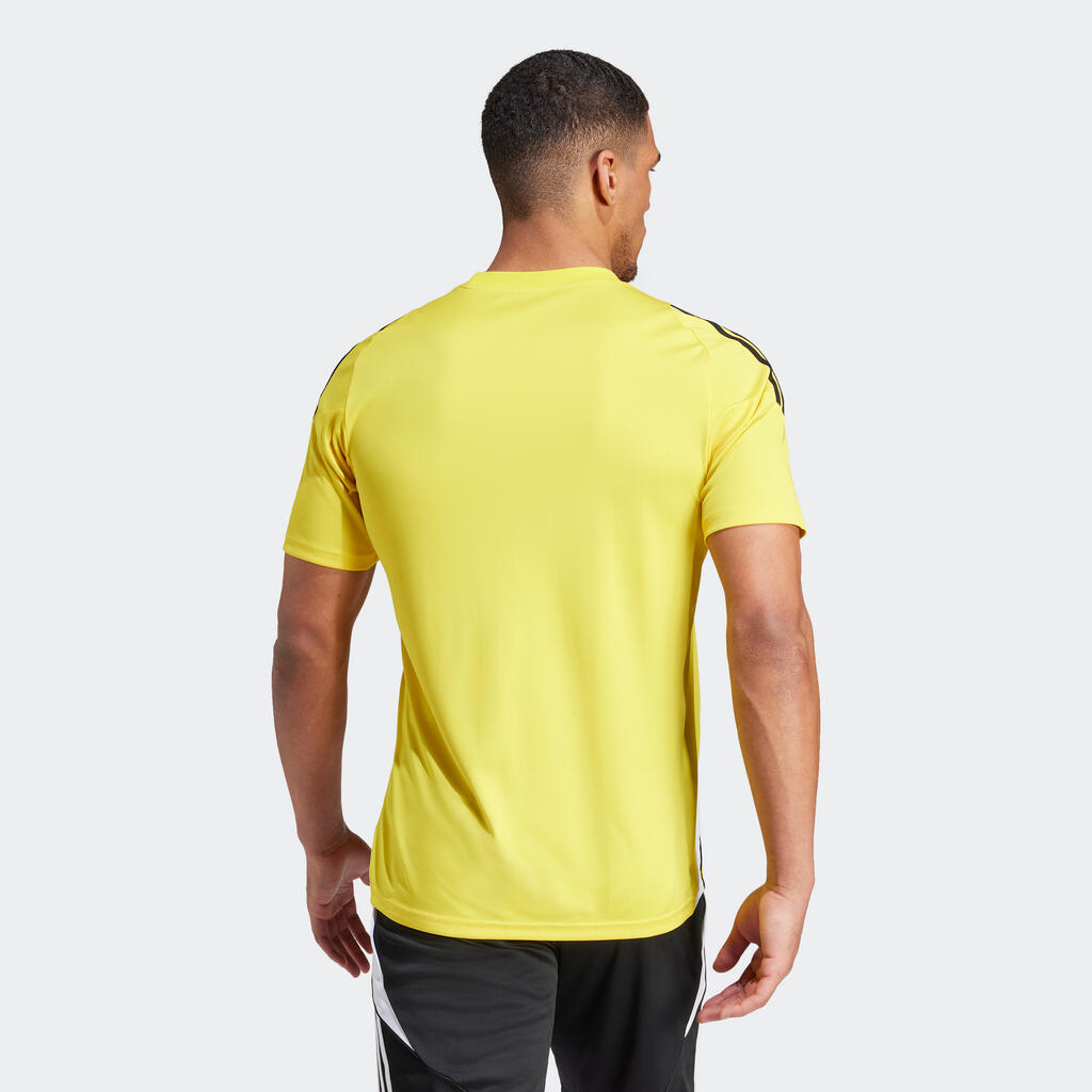Suaugusių futbolo marškinėliai „Tiro 24“, geltoni