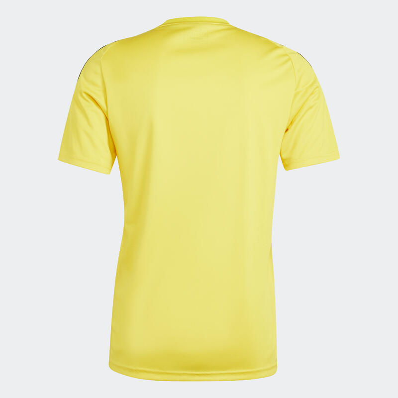 Camiseta fútbol Tiro 24 Adulto Amarillo