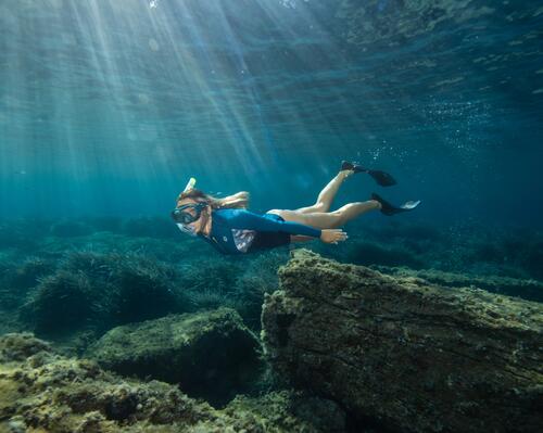 Les règles de sécurité en snorkeling, randonnée palmée 