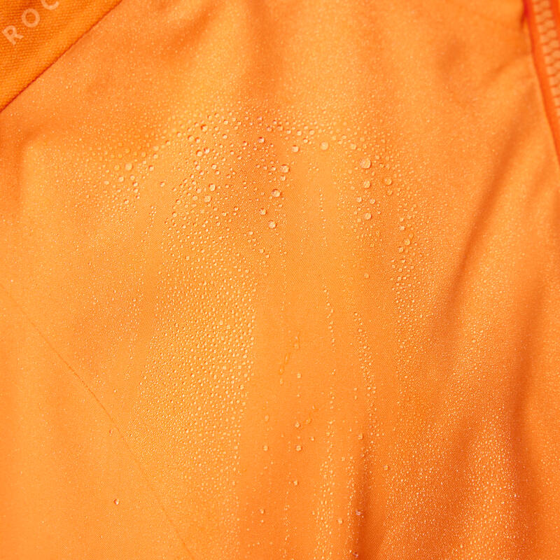 Impermeable Bici MTB Mujer Naranja