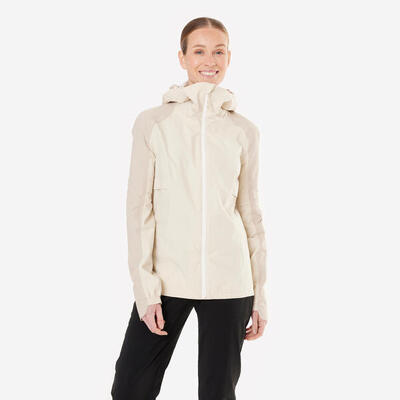 Giacca impermeabile mtb donna arancione