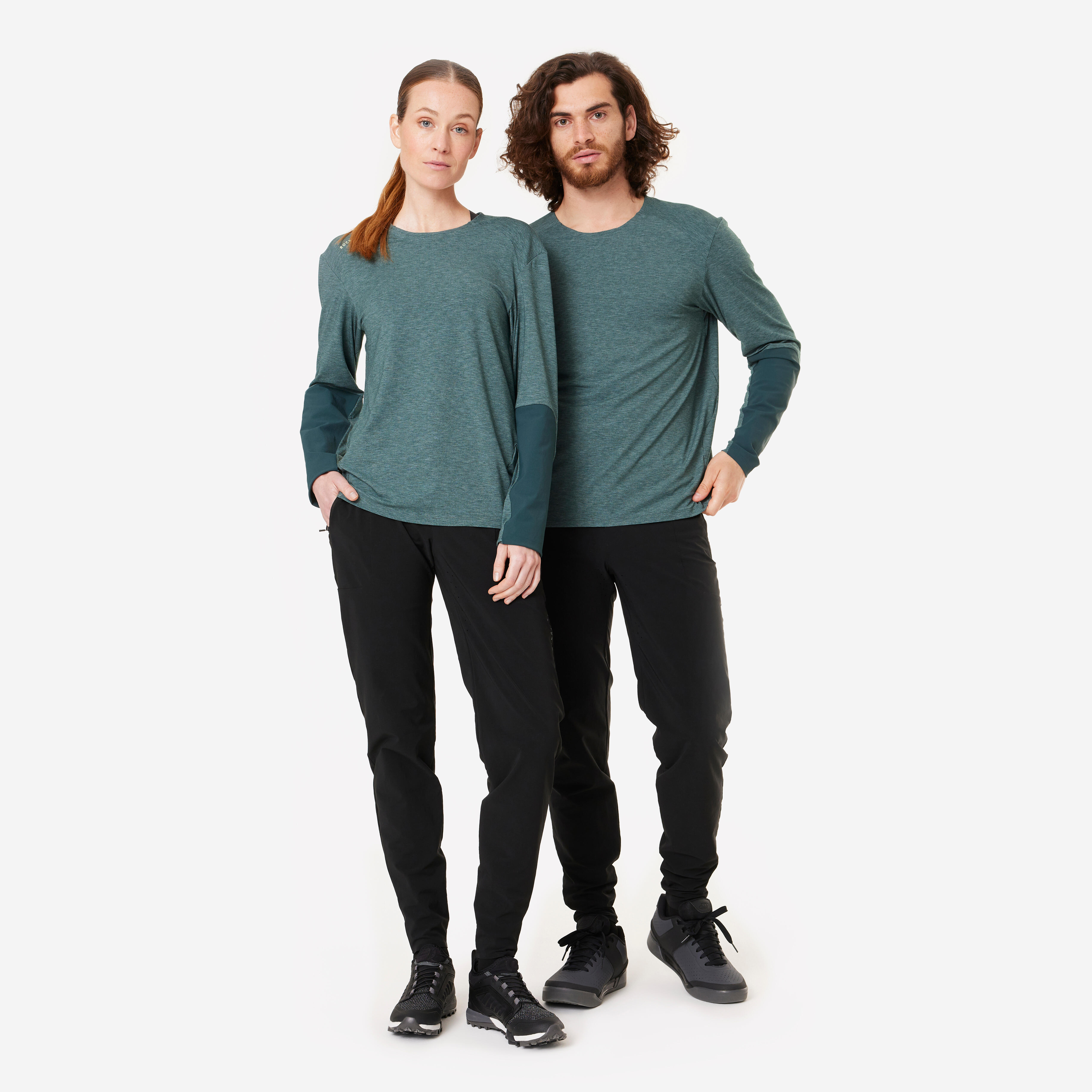 Breathable Long-Sleeved Mountain Bike Jersey - ROCKRIDER