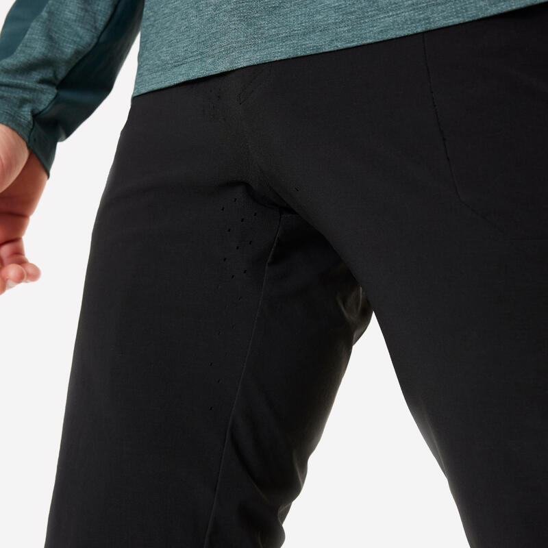 Pantaloni MTB adulto unisex neri