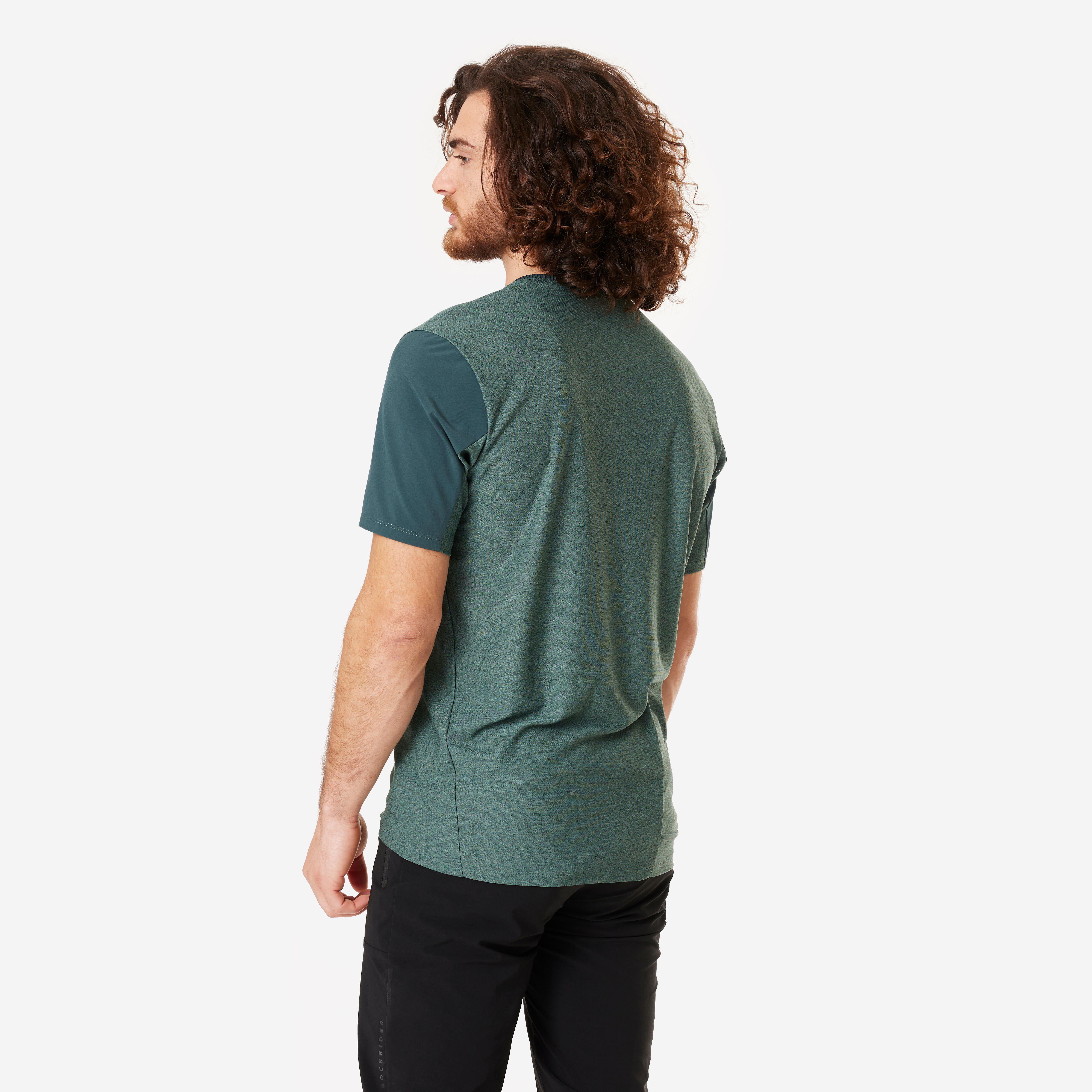 T-shirt de vélo de montagne avec poche sécurisée homme - ROCKRIDER