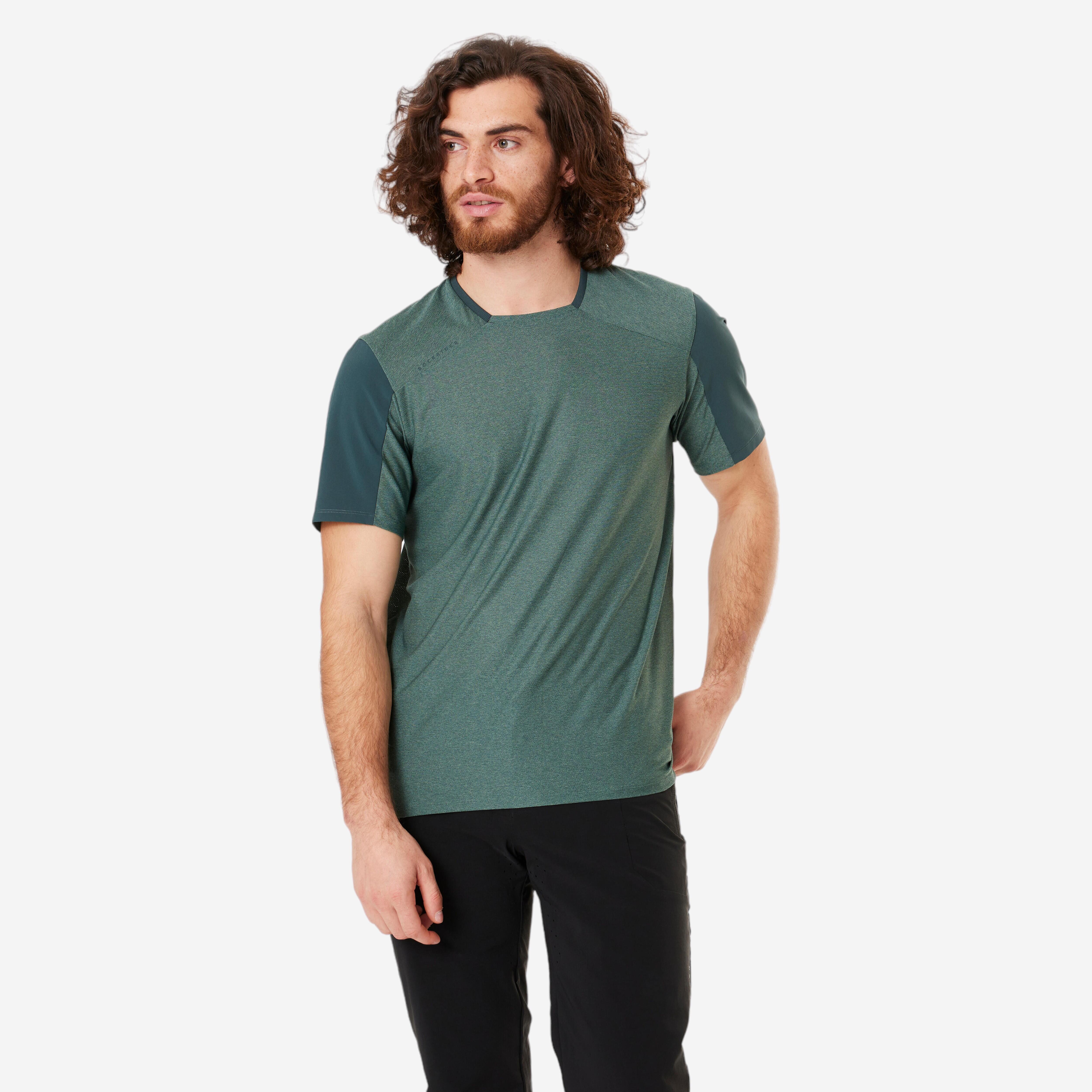 T-shirt de vélo de montagne avec poche sécurisée homme - ROCKRIDER