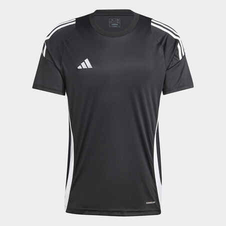 Črna nogometna majica TIRO 24 za odrasle