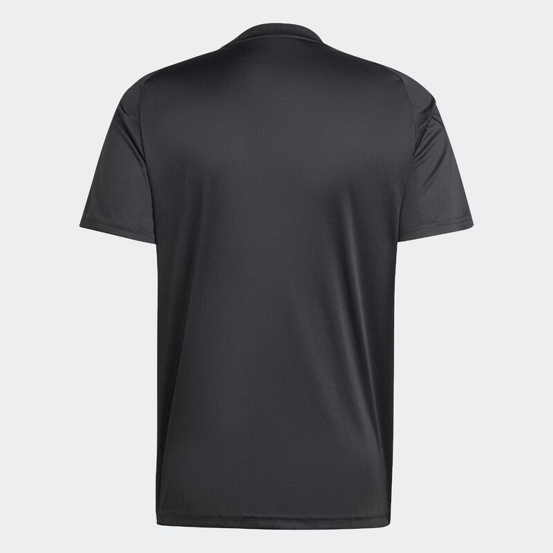 Camiseta fútbol Tiro 24 Adulto Negro