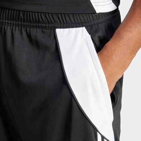 Adult Football Shorts Tiro 24 - Black