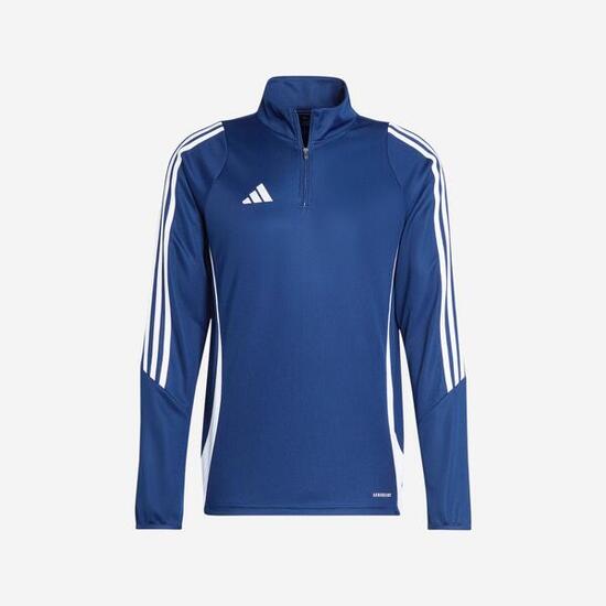 Felpa calcio uomo ADIDAS TIRO 24 blu