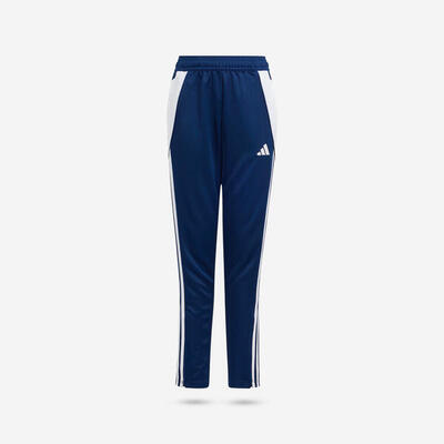 Pantaloni allenamento calcio bambino ADIDAS TIRO 24 blu