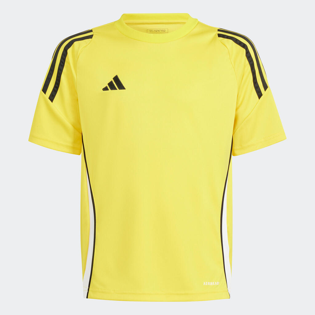 Detský futbalový dres Tiro 24 žltý