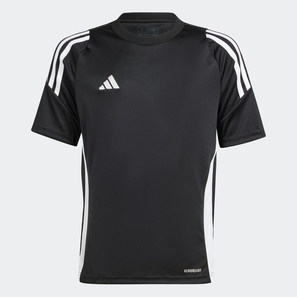 Bērnu futbola krekls “Tiro 24”, melns