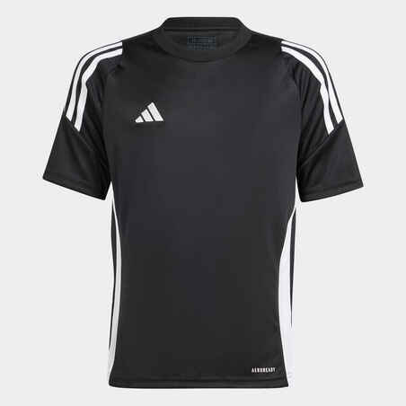 Črna nogometna majica TIRO 24 za otroke