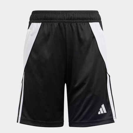 Kids' Football Shorts Tiro 24 - Black