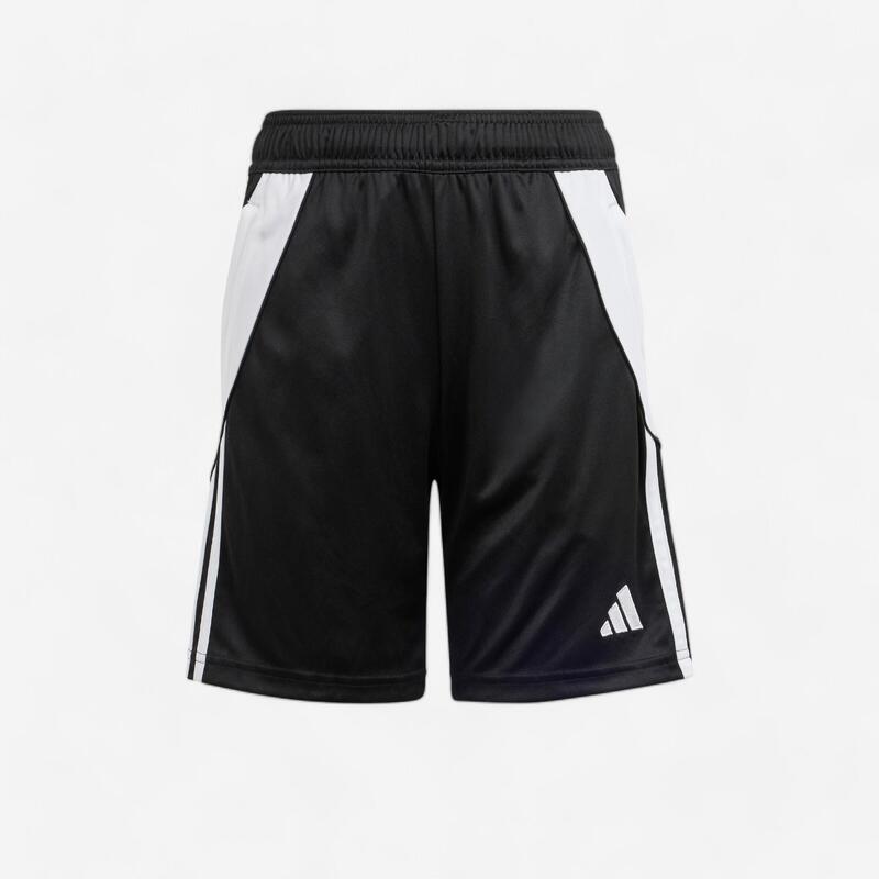 Pantalón corto fútbol Tiro 24 Niños Negro