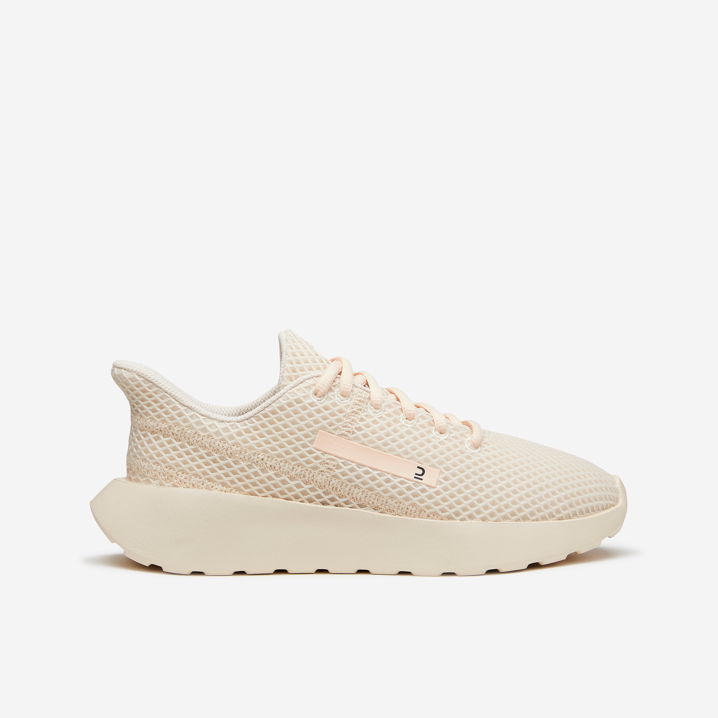 Women's Breathable Shoes KLNJ BE FRESH - Nude pastel
