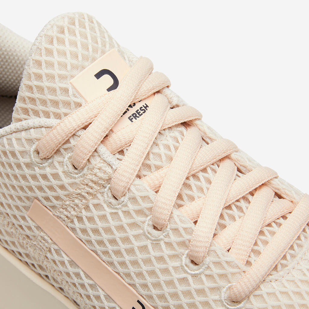Baskets respirante femme, KLNJ BE FRESH nude pastel