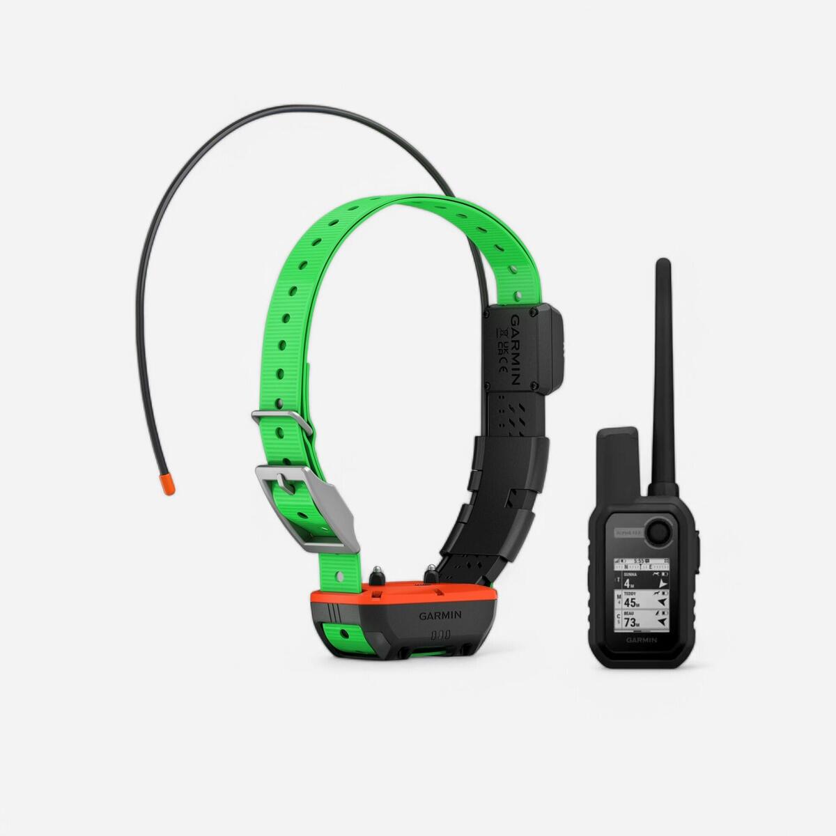 Pack collier + télécommande de repérage/dressage chien garmin alpha 10 tt25