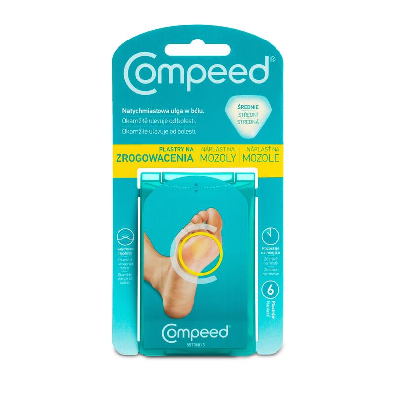 Plastry na zrogowacenia Compeed 6szt