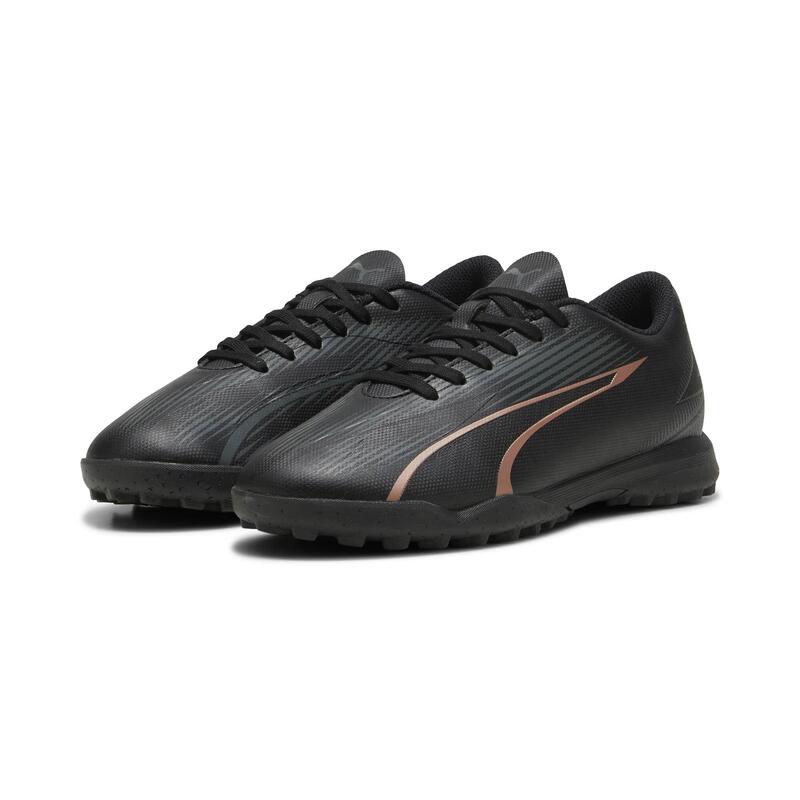 Botas de fútbol multitacos Puma Ultra Play TT Niño Negro